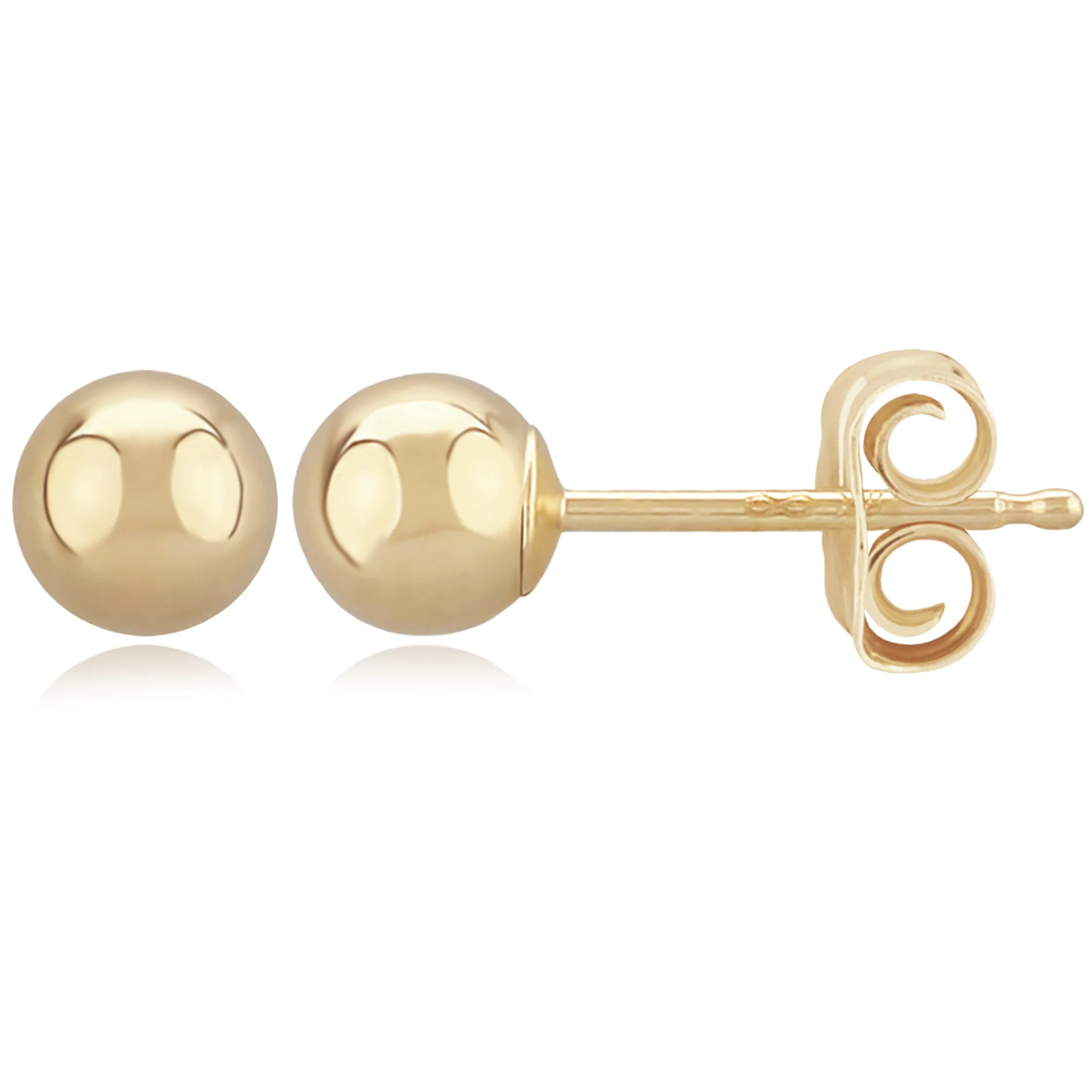 Classic Ball Stud Earrings - Image 2