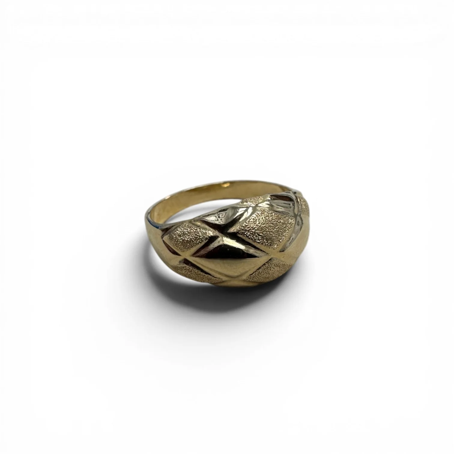 Estate Textured Domed Ring - Image 3
