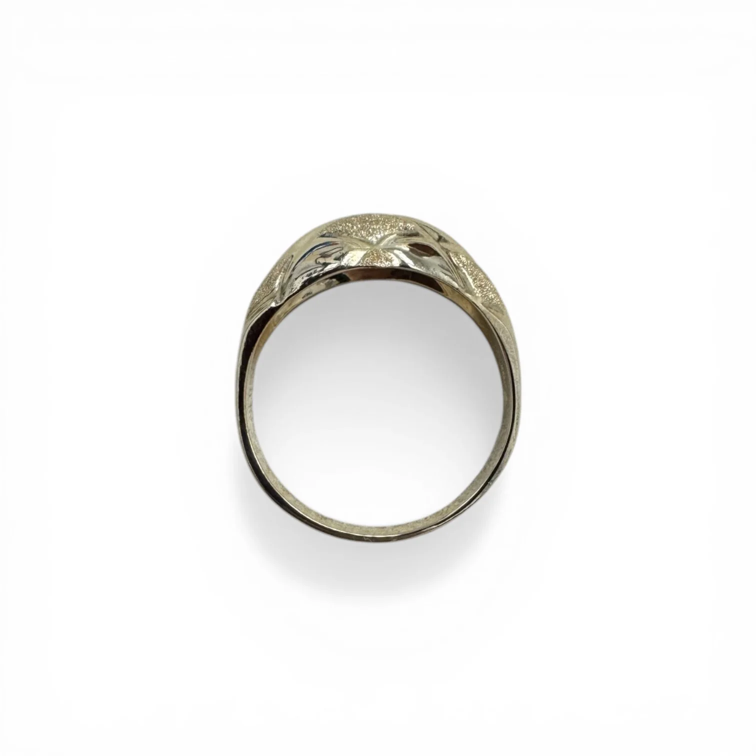 Estate Textured Domed Ring - Image 4