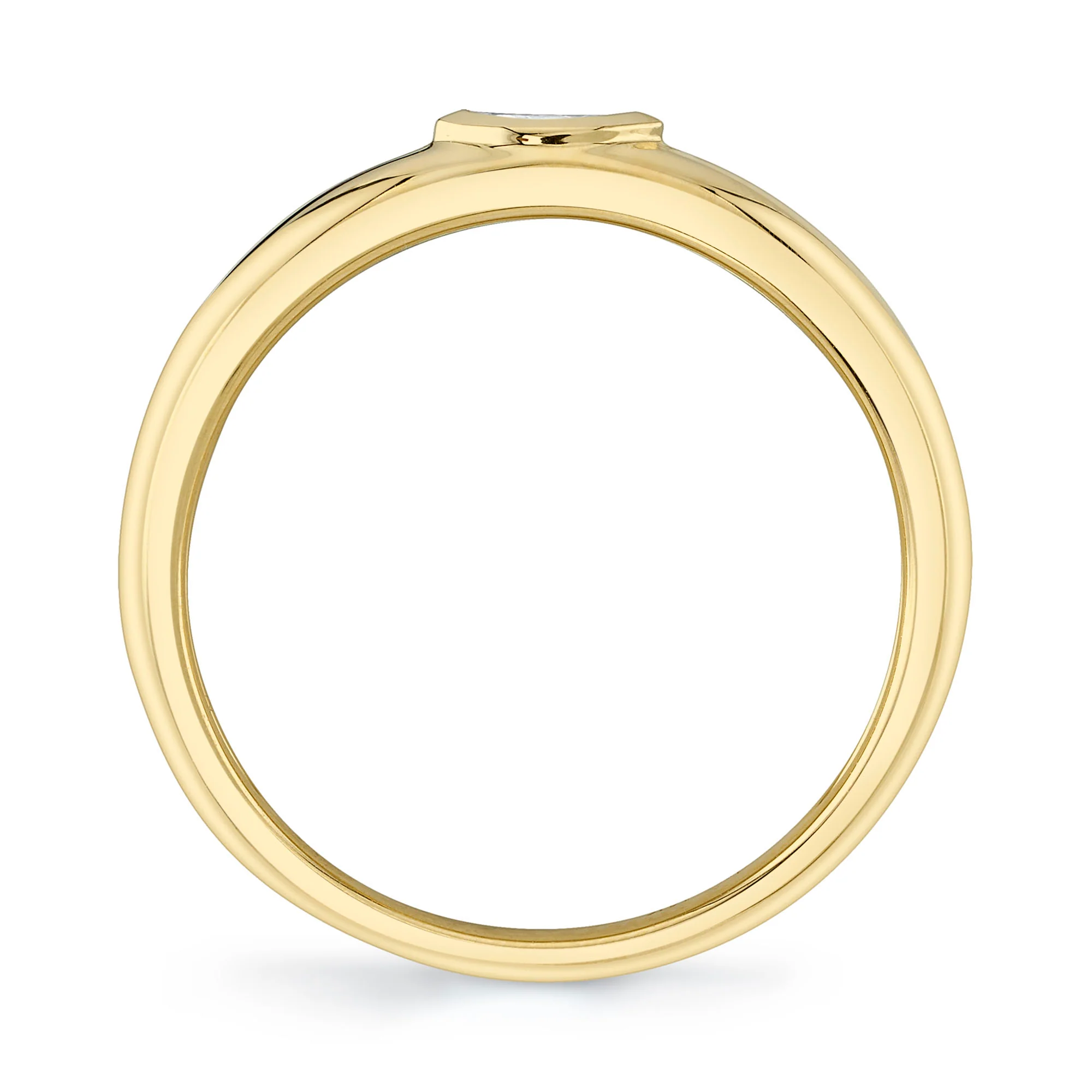 Marquise Diamond Band Ring - Image 4