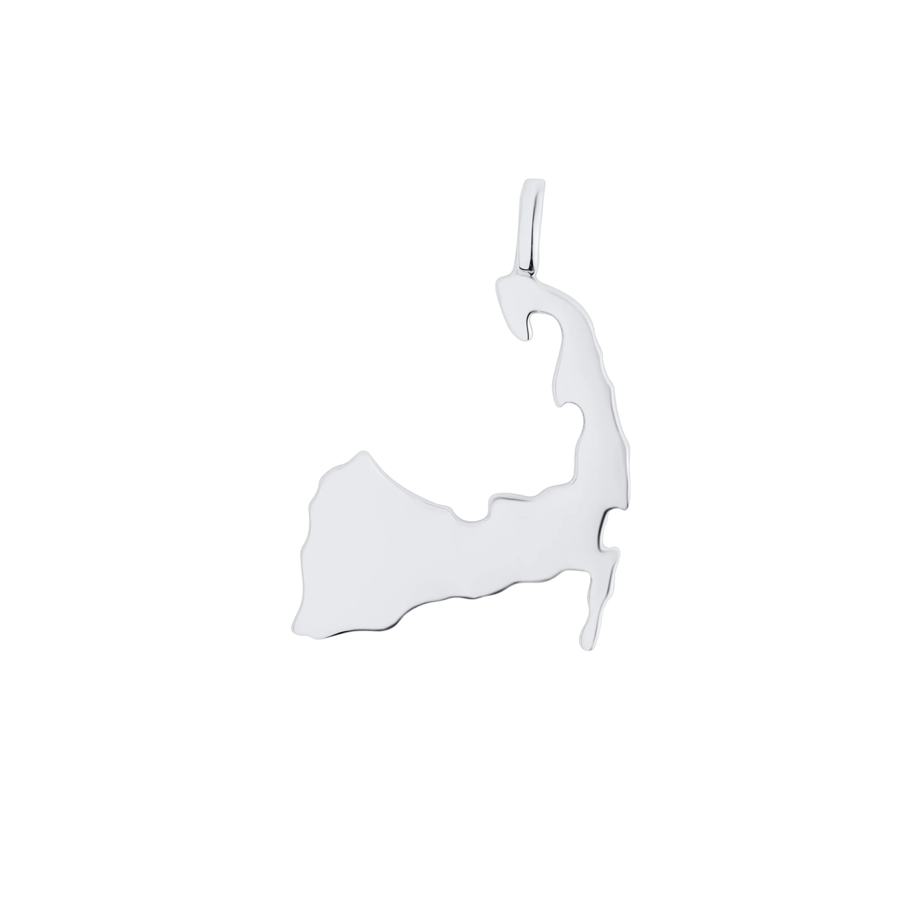Medium Cape Cod Map Necklace - Image 2