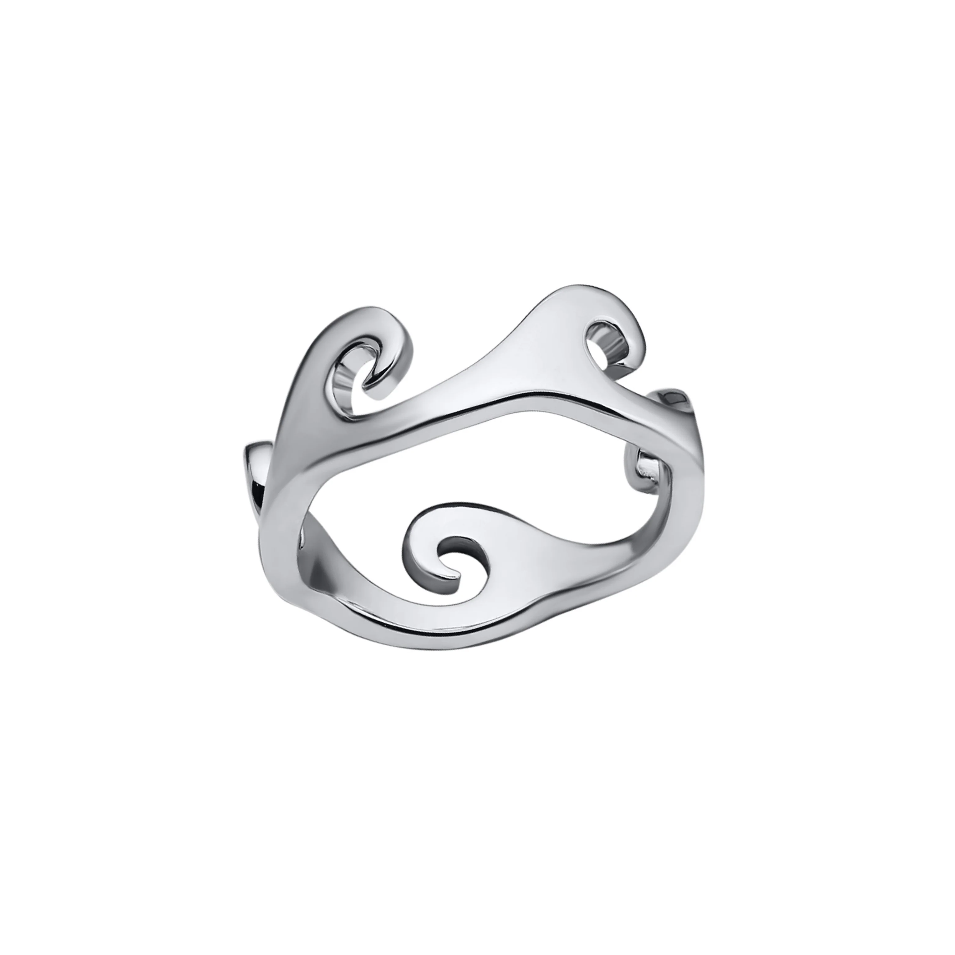 Silver Multi-Wave Ring